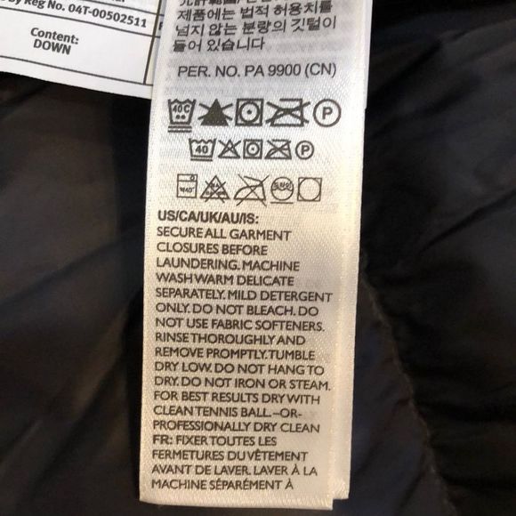 EDDIE BAUER Luna Peak Black Quilted Down Women’s Winter Coat Sz XXL - Picture 4 of 12